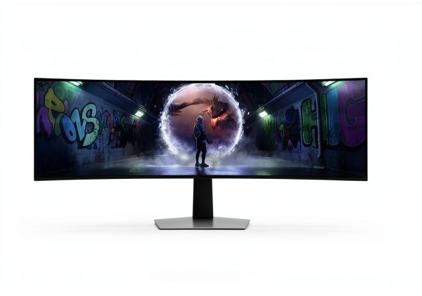 Samsung 49 Odyssey OLED G9 Gaming Monitor Curved Glare Free-1