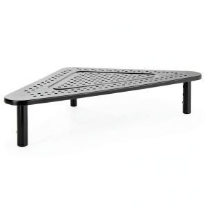 Adjustable Corner Monitor Stand Ergonomic Height Desk-0