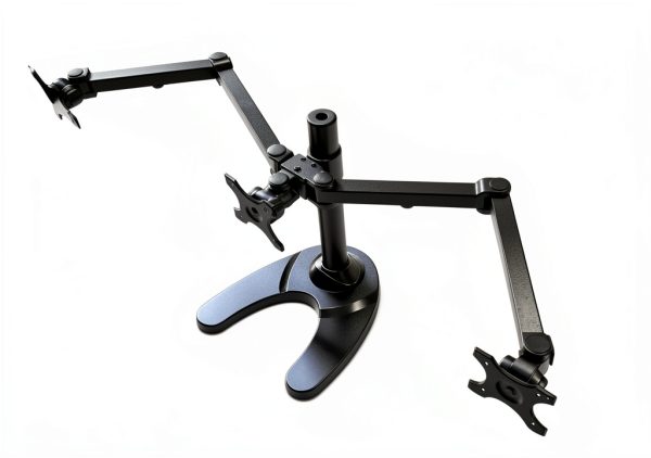 Pavo Triple Monitor Stand Full Motion Ergonomic Desk Mount-6