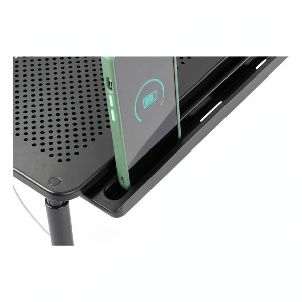 Allsop Metal Monitor Stand Tri Level Ergonomic Storage-2