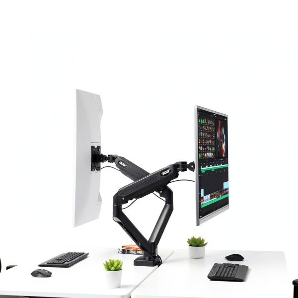 Pavo Dual Monitor Arm Ergonomic Adjustable Desk Mount-4