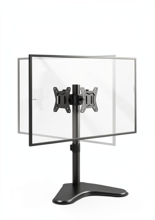 ERDAM1 Monitor Stand Height Swivel Tilt Adjustable Mount-4