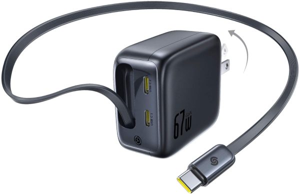 BPS 3 Port Fast Charger AI Power Foldable Travel Adapter-2