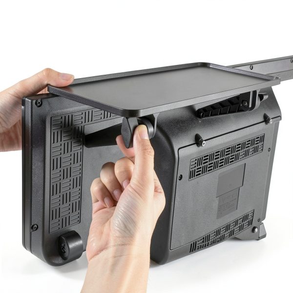 Kickstand Media Console Organize Remotes Speakers Small-8