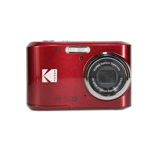 Kodak Pixpro FZ45 Digital Camera Red Bundle Accessories-1