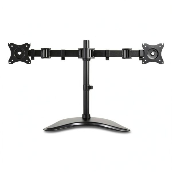 Pavo Dual Monitor Arm Freestanding Steel Base Ergonomic-4