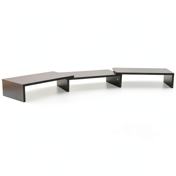 Mind Reader Adjustable Dual Monitor Stand Ergonomic MDF-7
