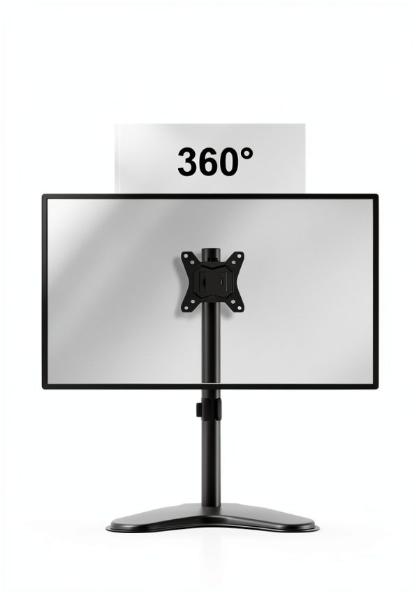 Ergomax Monitor Stand Adjustable Height Swivel Tilt-5