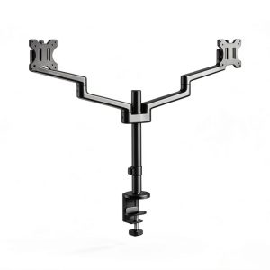 MSI PRO MT81D Dual Monitor Stand Aluminum Black 3-Year-0