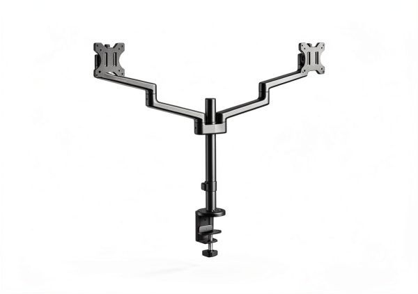 MSI PRO MT81D Dual Monitor Stand Aluminum Black 3-Year-0