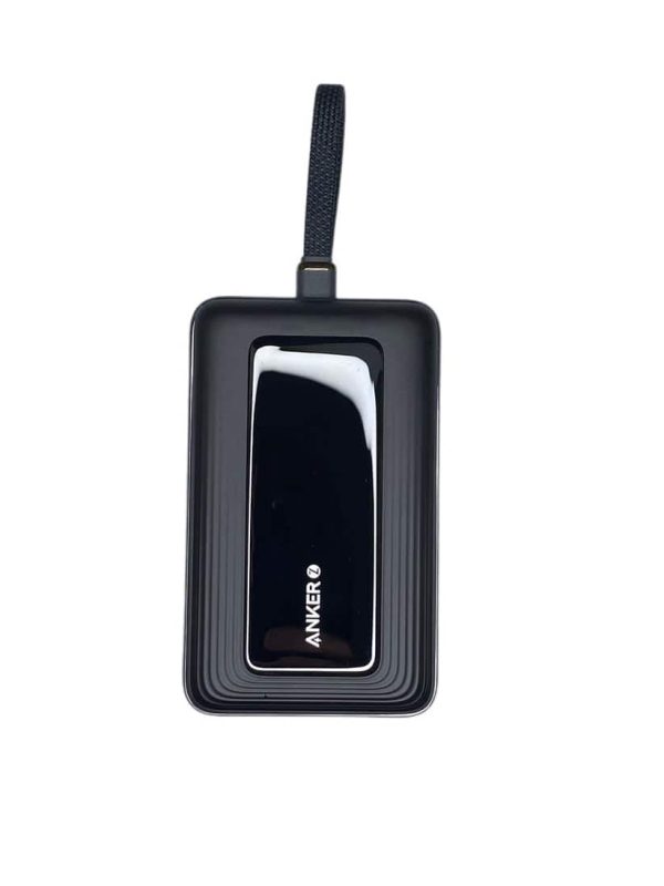 Anker Power Bank 20000mAh Built in USB C Cable Black-1