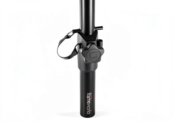 Gator Frameworks Adjustable Studio Monitor Stands Rubberized-2