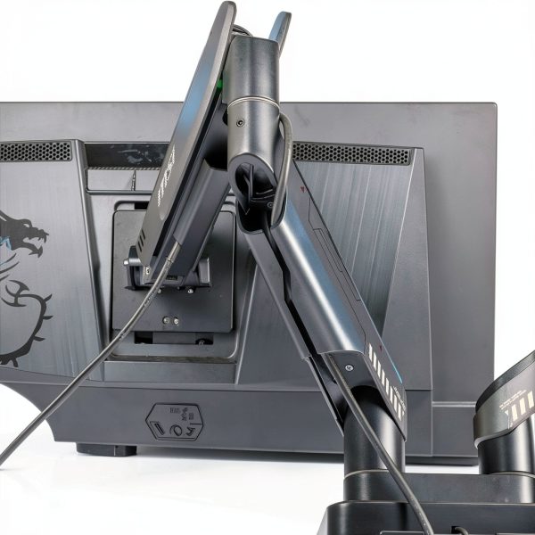 MSI MPG MT201DR Dual Monitor Stand RGB Heavy Duty-5