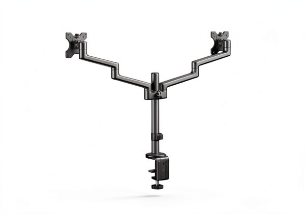 MSI PRO MT81D Dual Monitor Stand Aluminum Black 3-Year-9