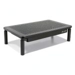 Allsop Metal Monitor Stand Tri Level Ergonomic Storage-0