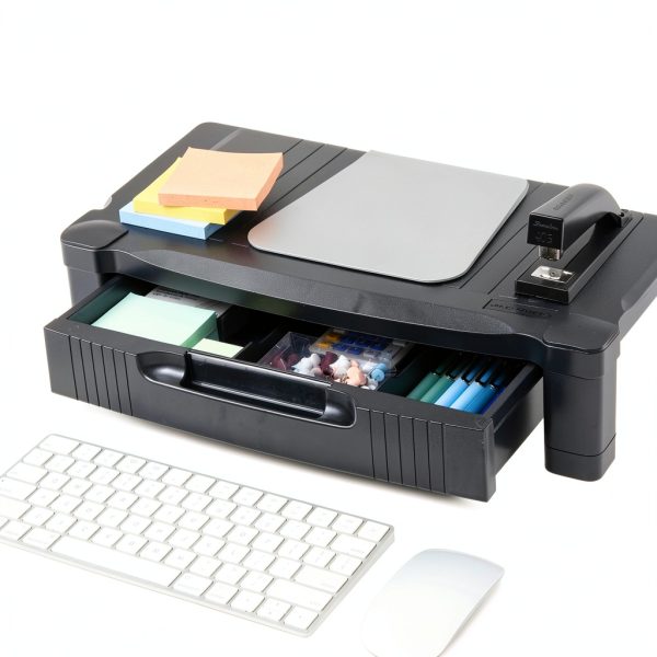 Anchor Collection Monitor Riser Ergonomic Design Storage-5