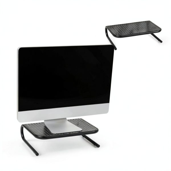 Pavo Ergonomic Metal Monitor Stand for Home Office-6