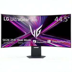 LG UltraGear 45 OLED Gaming Monitor 5K2K 165Hz Curved-0