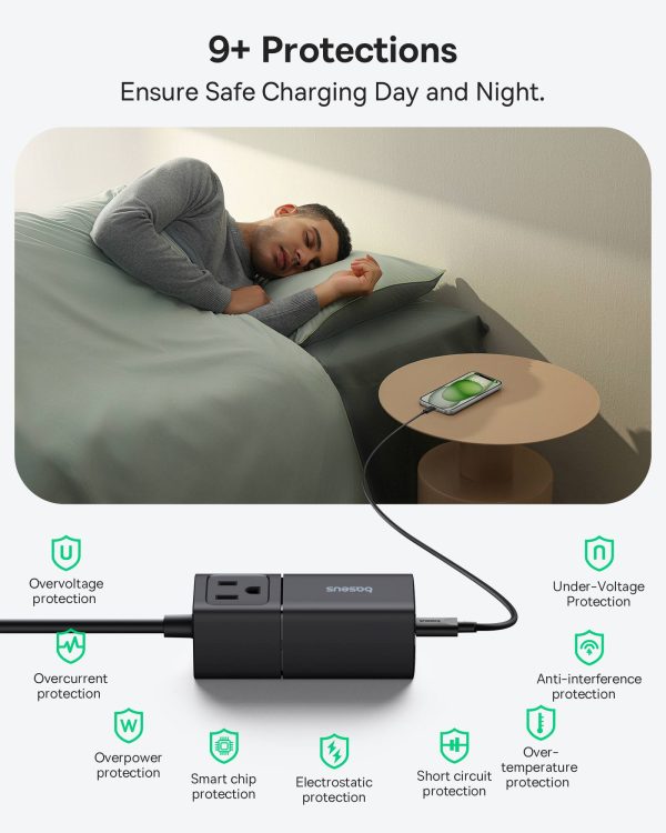 Baseus 67W GaN6 Power Station Detachable Portable Charger-5