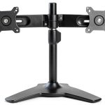 Planar Dual Monitor Stand Desk Mount Black Adjustable-0