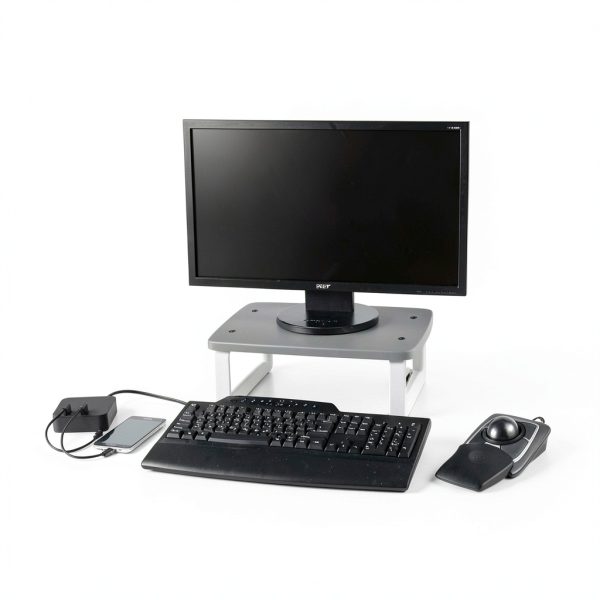 Kensington Monitor Stand Ergonomic Height Adjustable Office-3