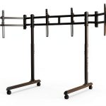 Next Level Racing Triple Monitor Stand Rigid Carbon Steel-0
