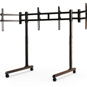 Next Level Racing Triple Monitor Stand Rigid Carbon Steel-0