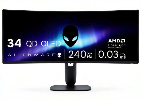 Alienware AW3425DW 34 QD OLED Curved Gaming Monitor 240Hz-0
