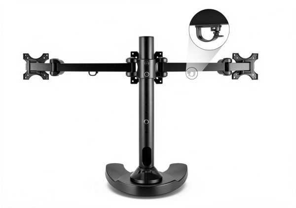 Pavo Triple Monitor Stand Full Motion Ergonomic Desk Mount-1