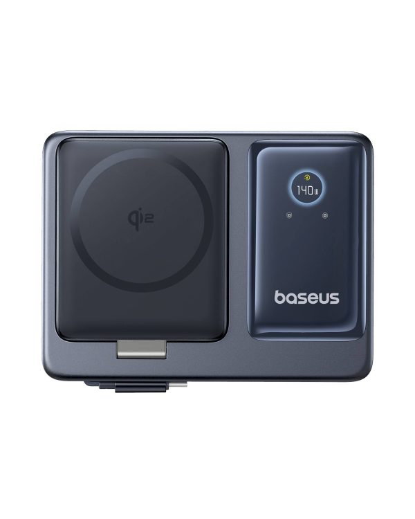 Baseus 140W Desktop Charger GaN 5 Ports Wireless Charging-3