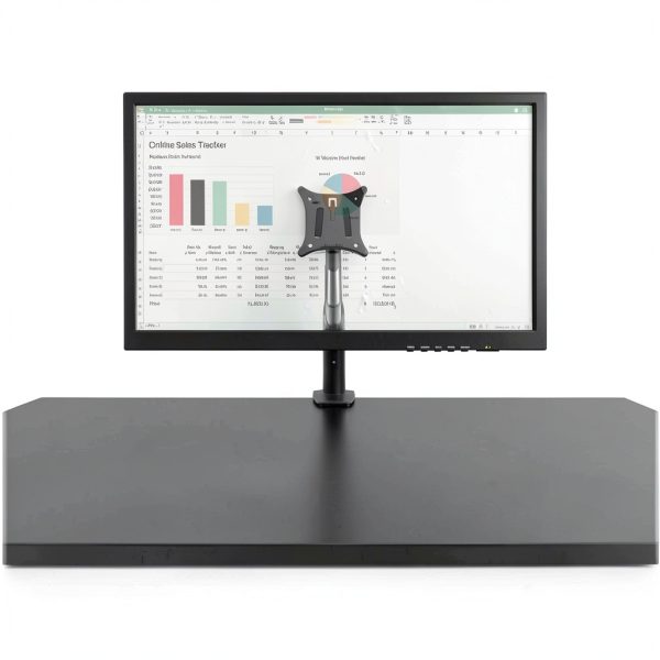 Kanto Monitor Mount Gas Shock System Cable Management-3