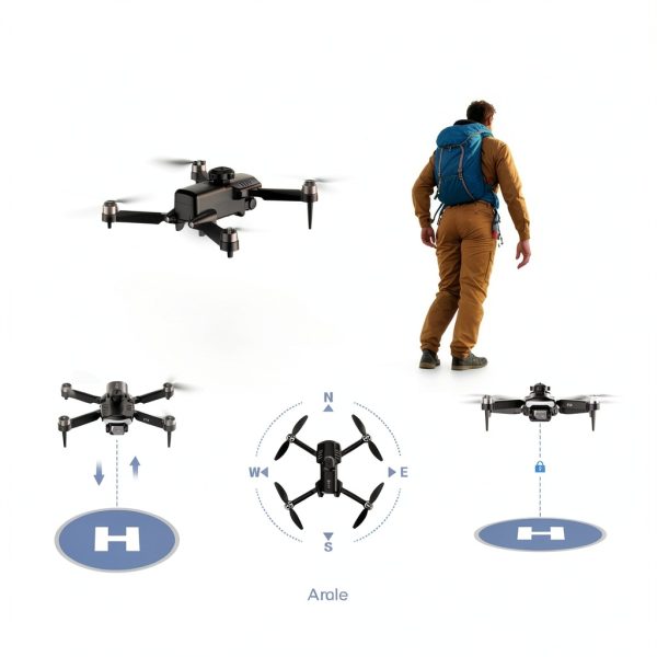 Contixo F19 Arvo Foldable Drone 1080P Camera FPV Obstacle-8