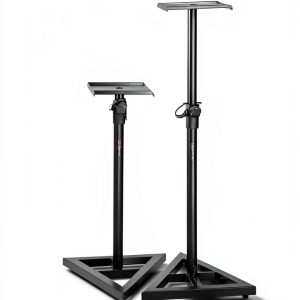 Gator Frameworks Adjustable Studio Monitor Stands Rubberized-0