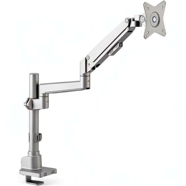 Pavo Full Motion Monitor Desk Mount Ergonomic Gas Spring Arm-1
