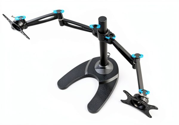 Mount-It Dual Monitor Stand Articulating Steel Desk Mount-7