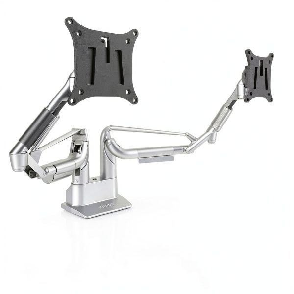 Kanto Dual Arm Monitor Mount Gas Shock Cable Management-1