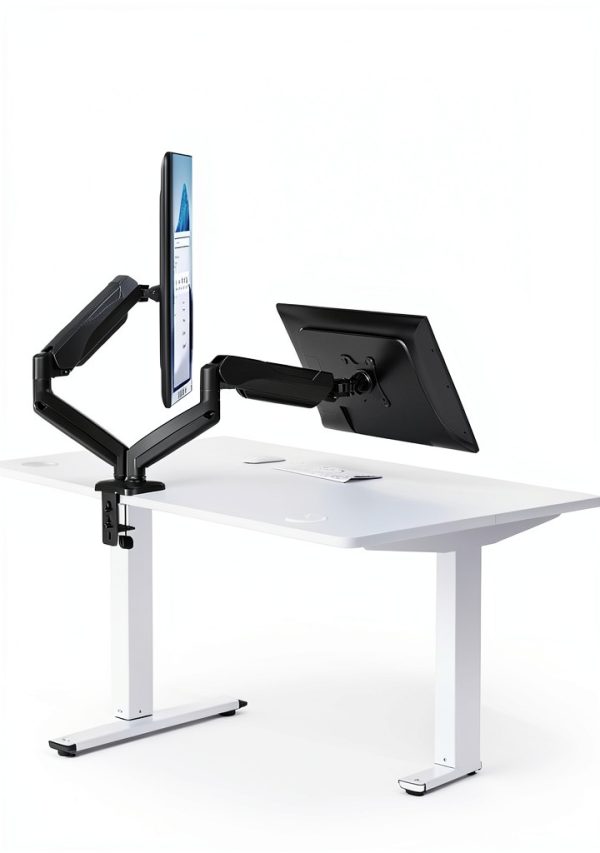 Pavo Dual Monitor Arm Full Motion Ergonomic Desk Mount-2