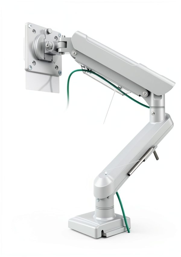 Pavo Monitor Arm Single Aluminum Ergonomic Desk Mount-3