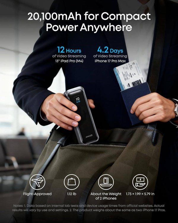 Anker Prime Power Bank 220W Portable Charger 20100mAh-2