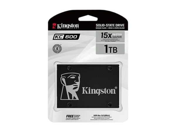 Kingston KC600 1TB SSD SATA 3D TLC NAND Encryption-4