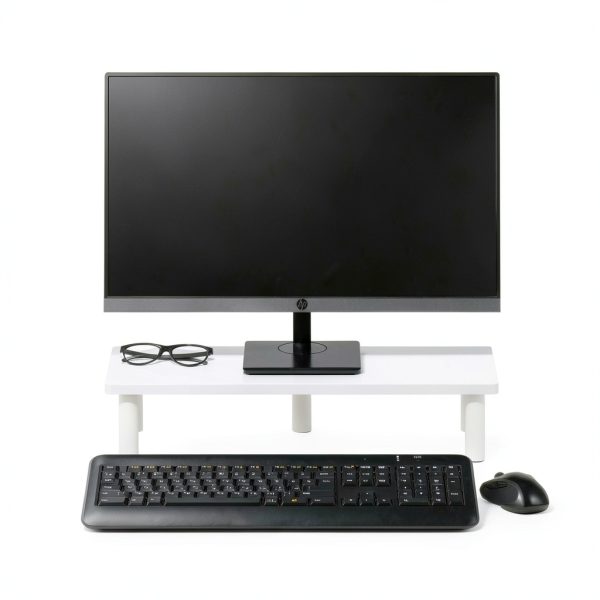 Furinno Turn-N-Tube Monitor Riser Stand Tool-Free Assembly-4
