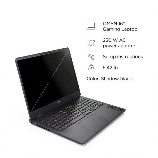 HP OMEN 16 Gaming Laptop AMD Ryzen 9 RTX 5060-12
