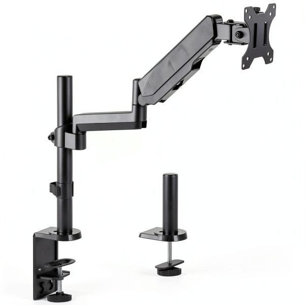 Mount-It Monitor Desk Mount Pole Adjustable Ergonomic Stand-0