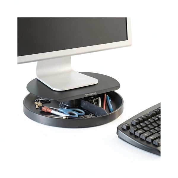 Kensington Monitor Stand Ergonomic SmartFit Spinning Storage-1