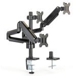 Mount-It Triple Monitor Mount Gas Spring Full Motion Desk-0