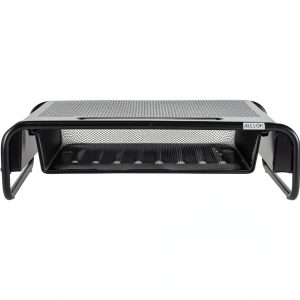 Allsop Monitor Stand Steel Construction Storage Drawer-0