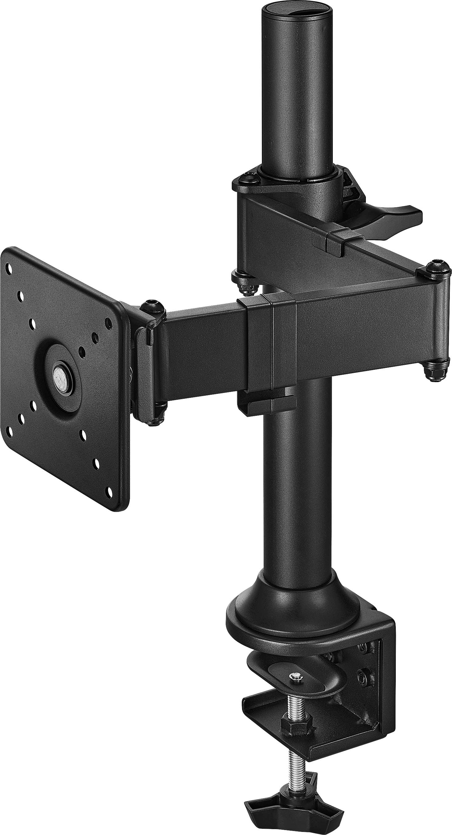 Insignia Monitor Mount installed on a modern office desk