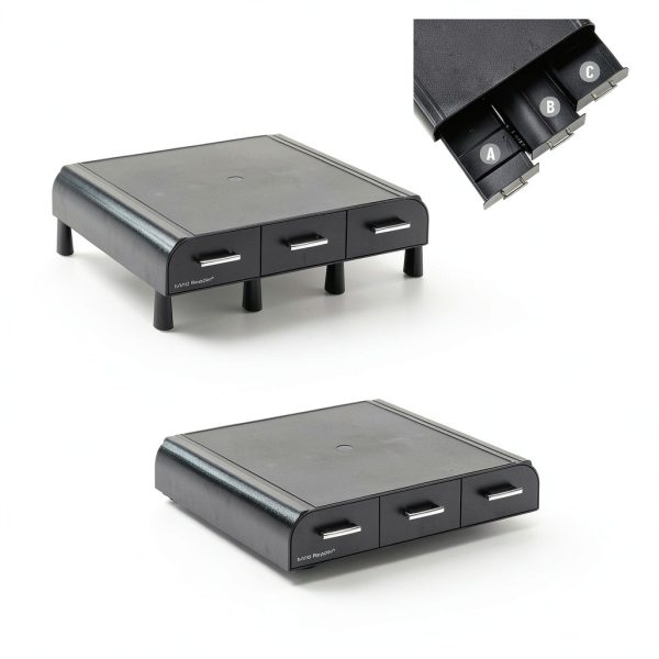 Anchor Ergonomic Monitor Stand with Drawers Office Organizer-2