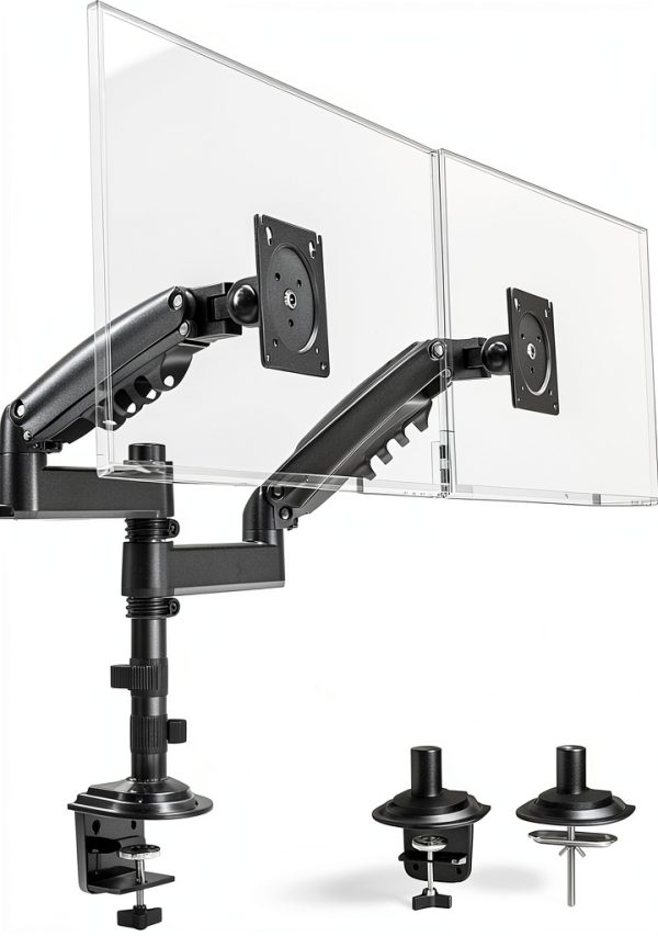 Pavo Dual Monitor Arm Ergonomic Adjustable Desk Mount-0