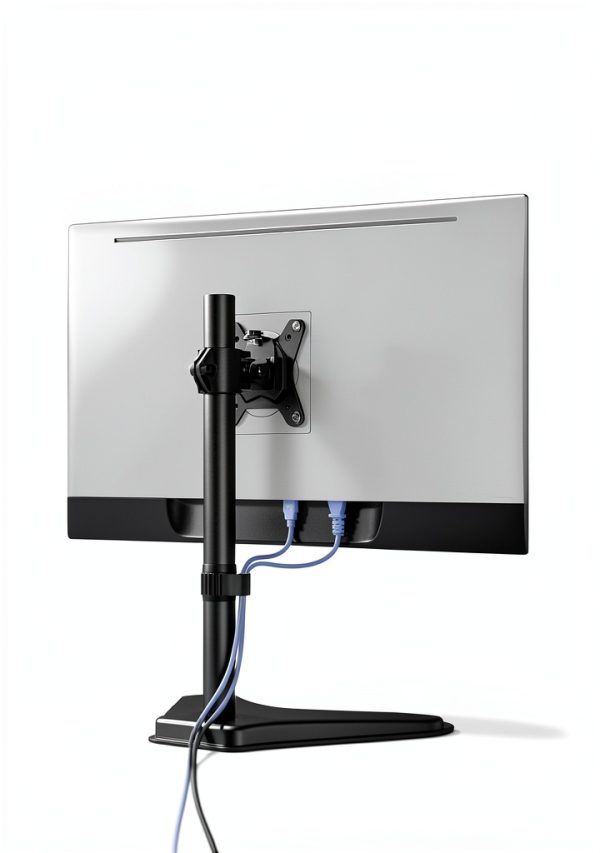 ERDAM1 Monitor Stand Height Swivel Tilt Adjustable Mount-6